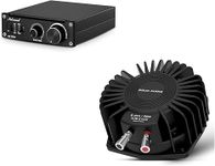 Nobsound G2 PRO Mono Amplifier + Douk Audio BS-1 Bass Shaker Bundle: 300W Sub Amp & Tactile Transducer for Deep Home Theater & Gaming Immersion
