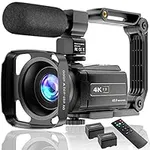 4K Video Camera Camcorder UHD 48MP 