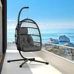 CHABATREE Egg Chair with Stand,Pati