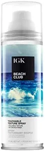 IGK BEACH CLUB Volumizing Texture Spray, volumizing hair products, hair spray flexible hold, beach waves spray, beach wave spray for hair, 5 Oz