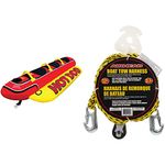 AIRHEAD HD-3 Hot Dog Towable | Kwik Tek Tow Harness Self Centering Pulley (12-Feet)