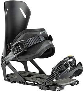 Nitro Unisex - Adult Vertical SPLITTBDG Snowboard Binding, Ultra Black, M