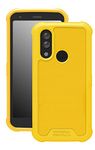 Wireless PROTECH Case Compatible with CAT S62 PRO and CAT S62. Slim Flexible Rugged Case with Drop Protection (Yellow)