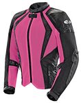 Joe Rocket Cleo Elite Women's Mesh Motorcycle Jacket (Pink, X-Small)