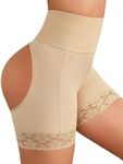 Avidlove Shapewear for Women Tummy Control Underwear High Waisted Body Shaper Shorts Butt Lifting Panties Thigh Slimmer Shapewear Girdle(Champagne,XL)