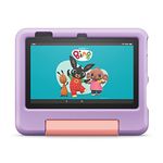 Amazon Fire 7 Kids tablet | 7" display, ages 3–7, 32 GB, Purple