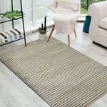 STONEMUNK® Jute Braided Natural Rug Hand Woven & Reversible for Living Room Kitchen Entryway Rug, Jute Burlap Braided Rag Rug, Farmhouse Rag Rug, Rustic Rug - (Braided, 4x6 Feet)