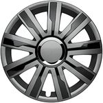 Albrecht Mirage V Gloss Grey/Black Wheel Cover 16 inches