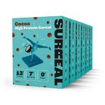 Surreal Cocoa - High Protein Cereal 6 Pack - Zero Sugar- Healthy Plant Based Cereal - High in Fibre - Low Carb - Gluten Free - Vegan - 13g of Protein, 0g of Sugar - 240g per Box