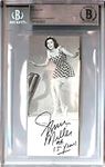 Ann Miller Signed Autograph Cut Sig