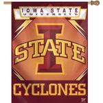 WinCraft NCAA Iowa State University Vertical Flag, 27" x 37"