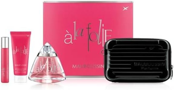 Mauboussin - Coffret Prestige 2024 A La Folie : Eau de Parfum 100ml, Lait Corps 75ml, Travel Spray 20ml & Sac Bandoulière
