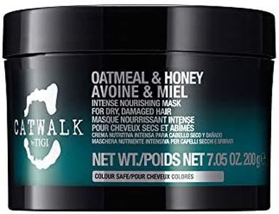 Tigi Catwalk Oatmeal & Honey Maschera Nutriente Intensiva, per Capelli Secchi e Danneggiati, 200 g
