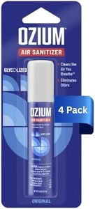 Ozium 0.8 oz. Air Sanitizer & Odor Eliminator for Homes, Cars, Offices and More, Original Scent, Pack of 4