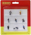 Hornby R7115 City People for Model Railway OO Gauge, Model Train Accessories for Adding Scenery, Dioramas, Woodland, Buildings and More, Model Making Kits - 1:76 Scale Model Accessory