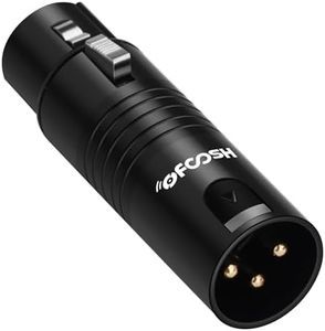 OFCOSH Microphone Preamp Audio Booster, Professional Mic Booster Activator Preamplifier Compatible with Dynamic and Passive Ribbon Microphones