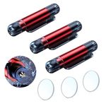 Safe Pro X Car Window Breaker with Seat Belt Cutter 2 IN 1 Car Safety Harmmer Emergency Escape Tool for Breaking Window Car Hammer Car Emegency Tool for Car, Bus (3 Red)