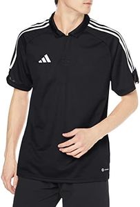 Adidas MMK65 Men's Soccer Tiro 23 League Polo Shirt, Black (HS3578), M