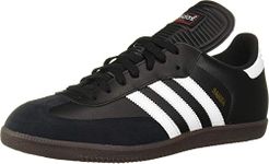 adidas Men's Samba Classic Soccer Shoes, Black, 8.5 M US