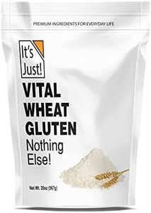 It's Just - Vital Wheat Gluten Flour, High Protein, Make Seitan, Low Carb Bread, 20oz