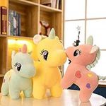 Future Shop Pack of 3 Cute Unicorn Soft Stuffed Teddy Bears - 30CM Plush Toys for Baby Boys/Girls, Kids Gift, Animal Stuff Toys