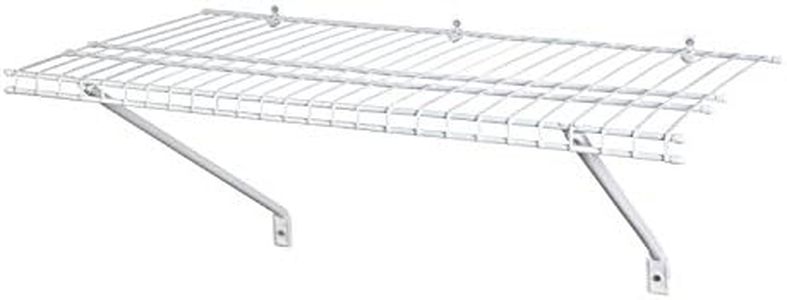 ClosetMaid 1021 Prepack Wire Shelf Kit, 2-Feet