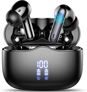 Bluetooth 5.4 Wireless Earbuds – 40H Playtime, Noise Cancelling