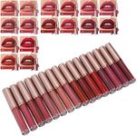 16 Colours Matte Lip Gloss Set, Ric