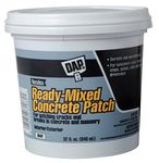 DAP 31084 1 Quart Concrete Patcher Interior & Exterior