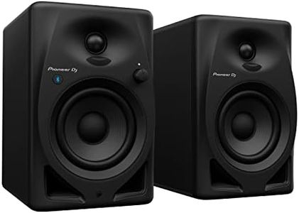 Pioneer DJ DM-40D-BT 4-inch Desktop Active Monitor Speaker with Bluetooth - Black