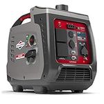 Briggs & Stratton 030801 Petrol Portable Inverter Generator PowerSmart Series P2400, 2400 Watt/1800 Watt Clean Power, Ultra Quiet and Lightweight , Grey