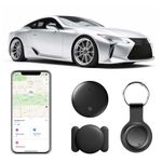 Bluetooth Tracker Car, [MFi Certification] Portable Tracker Compatible with Find My (iOS Only), Vehicle Tracker Devices with No Monthly Fees