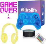 Attivolife Gamepad Gifts Lamp, 3D I