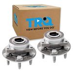 TRQ Front Rear Wheel Hub Bearings Assembly Set Compatible with 2018-2022 Buick Enclave 2017-2022 Cadillac XT5 2020-2022 XT6 Chevrolet Traverse GMC Acadia