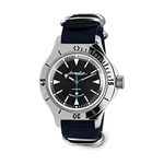 VOSTOK | Amphibia 120512 Automatic Self-Winding Diver Wrist Watch | Blue Strap