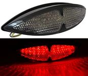 Alchemy Parts Black Motorbike LED Rear Stop Tail Light