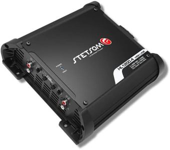 Stetsom HL 1200.4 2 Ohm Multichannel Stereo Car Audio Amplifier, HL1200.4 1.2K Watts RMS, 4 Channel, 2Ω Stable Full Range HD Sound Quality MD Crossover HPF LPF Bass Boost Front Rear Bridge