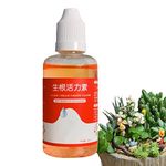 Root Stimulator for Succulents - 50ml Plant Growth Root Enhancer for Soils & Plants | Concentrate Liquid Soil Conditioner for Seed Germination, Garden, Hydroponics, Lawn Care Wooloo