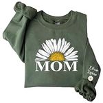 Personalized Mom Sweatshirt Daisy, 