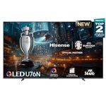 Hisense 100U76N-100 inch 4K QLED 144Hz Google TV with Quantum Dot Technology, Dolby Atmos, HDR10, HDR10+, HLG (Canada Model) 2024