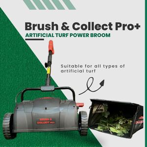 PRO PLUS Electric Artificial Grass Sweeper – Lawn Debris Cleaner