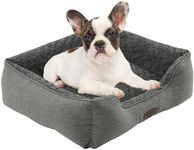 DEBANG HOME Dog Bed for Medium, Small Dogs Breeds,Soft Kennel Bed,Deluxe Plush Dog Crate Beds,Comfy Durable Pet Sleeping Bed, Washable Rectangular Dog Bed & Non-Slip Bottom