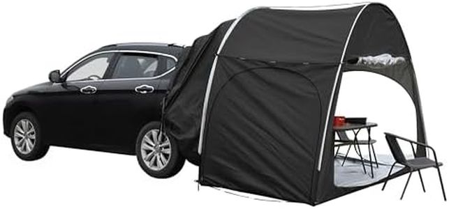 Outdoor360 SUV Camping Tent Car Tailgate Shade Side Awning Canopy Portable Outdoor Shelter. Fits 2 People