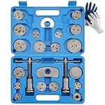 ATPEAM Brake Caliper Tool Set 24pcs Brake Caliper Wind Back Kit Disc Brake Piston Caliper Compressor Rewind Tool Set