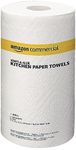 AmazonCommercial 2-Ply White Adapt-a-Size Kitchen Paper Towels, Rolls Individually Wrapped, FSC Certified, 1680 Sheets Total, 140 Count (Pack of 12)