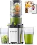 AMZCHEF Cold Press Juicer, 4.6" Wid