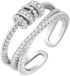 Fidget Ring for Anxiety Women,Rings