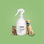 Moe Multi-Action Disinfectant Spray | Pet safe disinfectant | Alcohol Free and Kills 99.9% Germs | Ideal for toys, bed, leashe, collar, surface | pet sanitizer spray for dogs and cats (300ML)