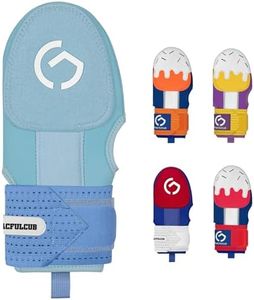 Gracfulcub Baseball Sliding Mitt, Baseball Glove Softball Guard, Ergonomic Design Protecting Fingers for Basic Base Running (SkyBlend Charm, Left Hand Wear)