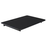 Maclean MC-629 Glass DVD Console SkyBox Satellite Shelf Wall Mount Bracket Stand Black 360x250x31 mm